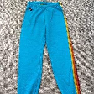 Aviator nation bright blue sweatpants